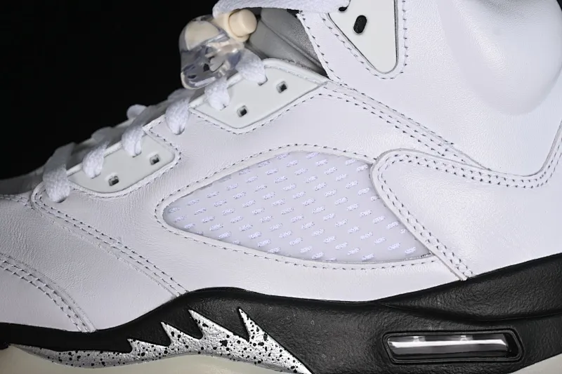 All categories Air Jordan Jordan series basketball shoes Air Jordan 5 P version Air Jordan 5 Retro AJ5 Joe 5 silver black DD0587-110